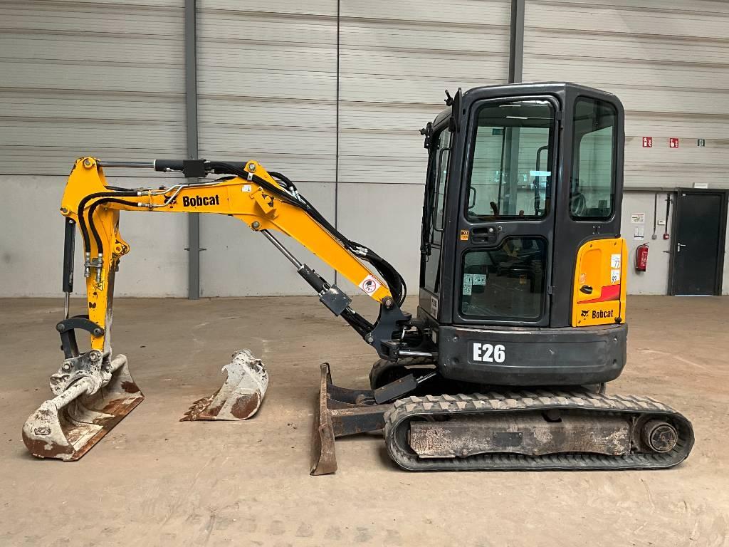 Bobcat E 26 Minigraafmachines < 7t