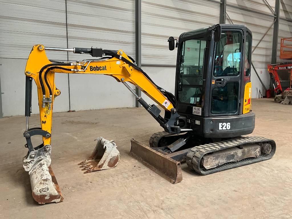 Bobcat E 26 Minigraafmachines < 7t