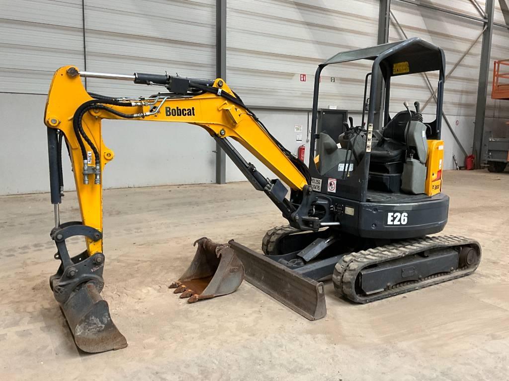 Bobcat E 26 Minigraafmachines < 7t
