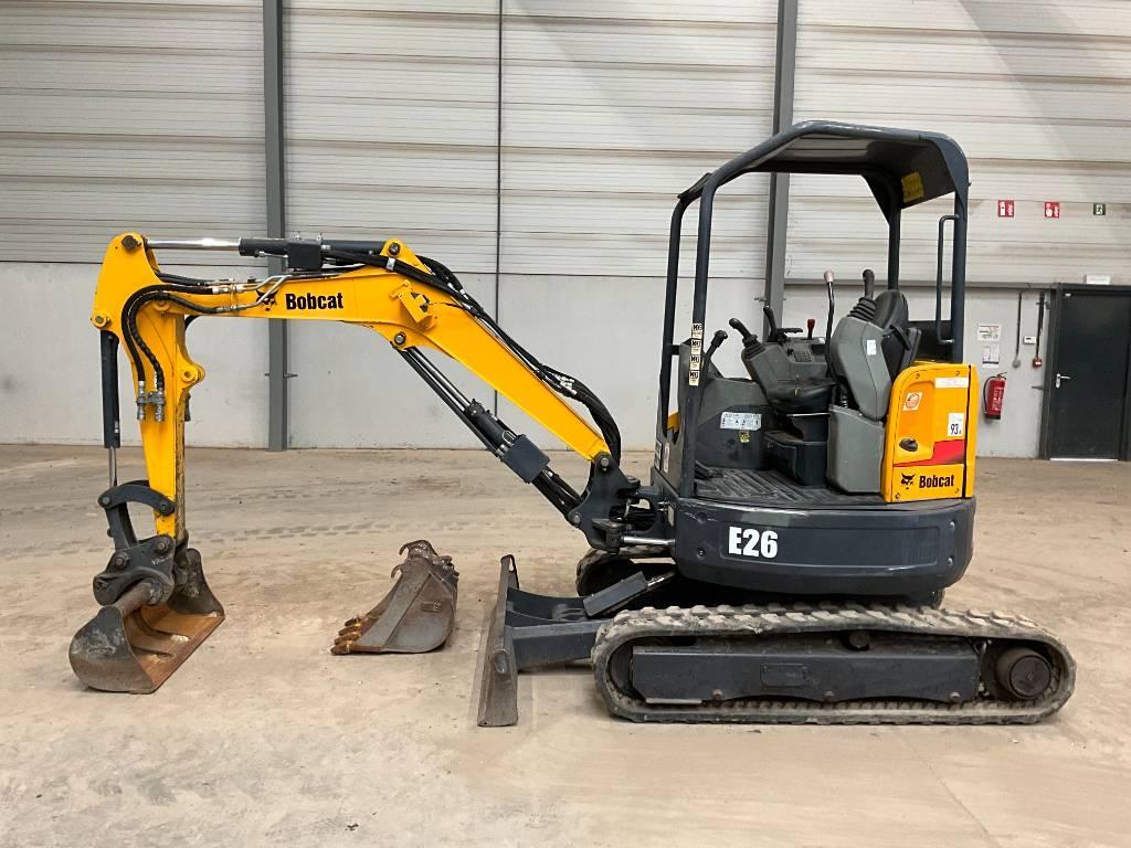 Bobcat E 26 Minigraafmachines < 7t