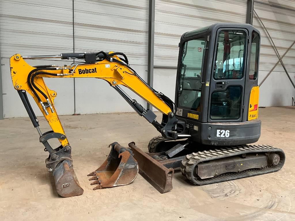 Bobcat E 26 Minigraafmachines < 7t