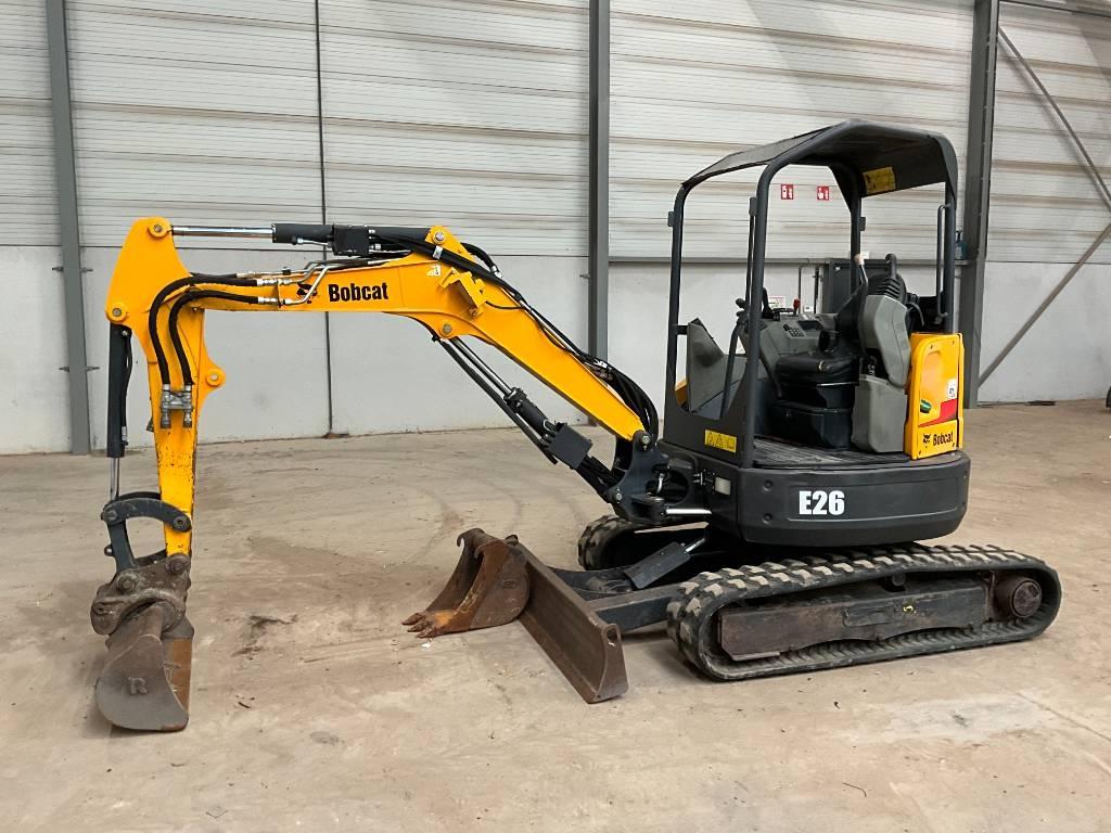 Bobcat E 26 Minigraafmachines < 7t