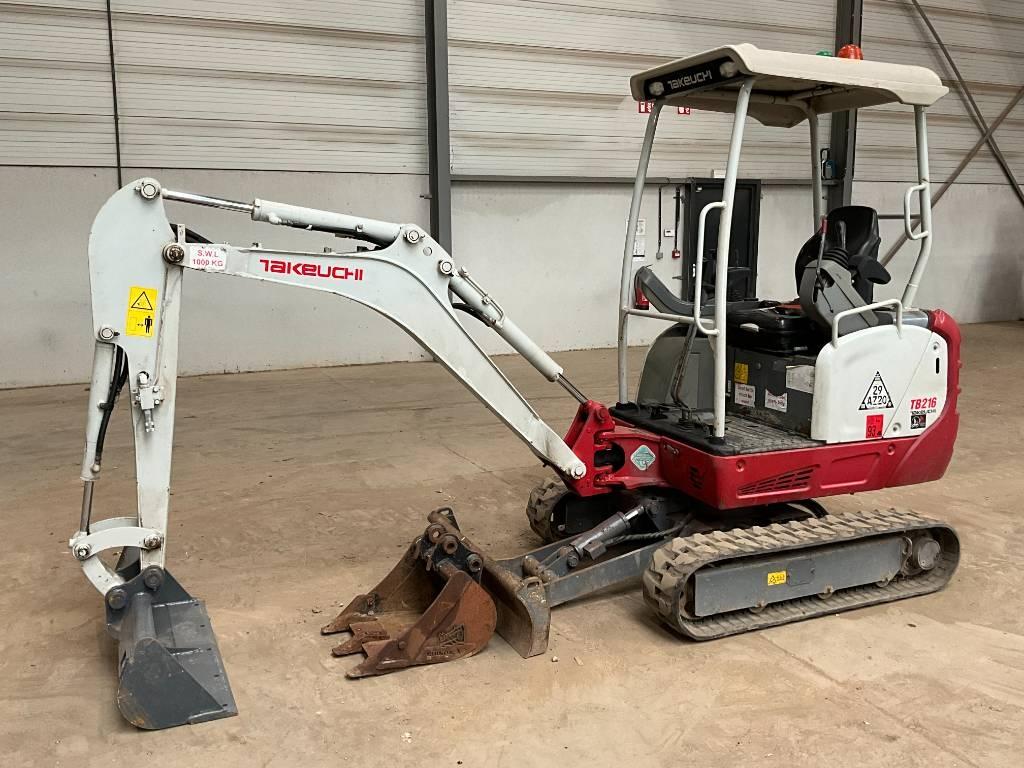 Takeuchi TB 216 Minigraafmachines < 7t