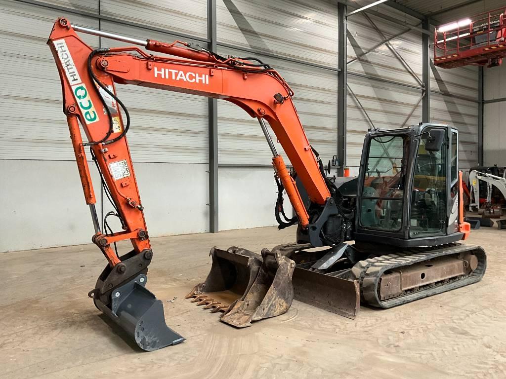 Hitachi ZX 85 US B-5A Midigraafmachines 7t - 12t
