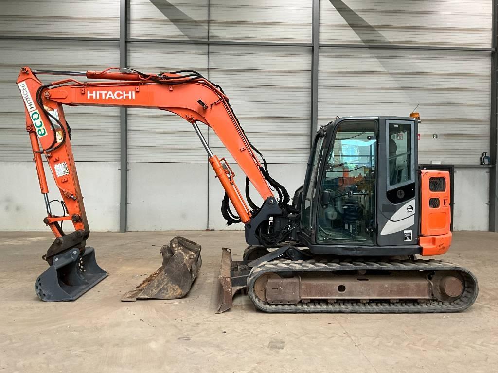 Hitachi ZX 85 US B-5A Midigraafmachines 7t - 12t