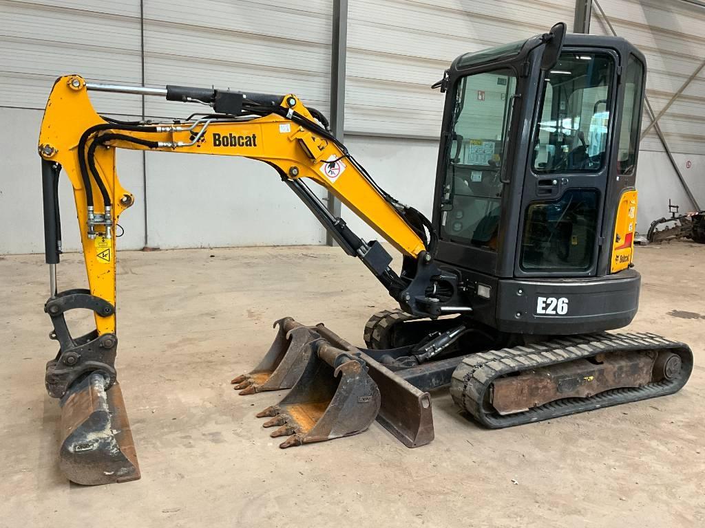 Bobcat E 26 Minigraafmachines < 7t