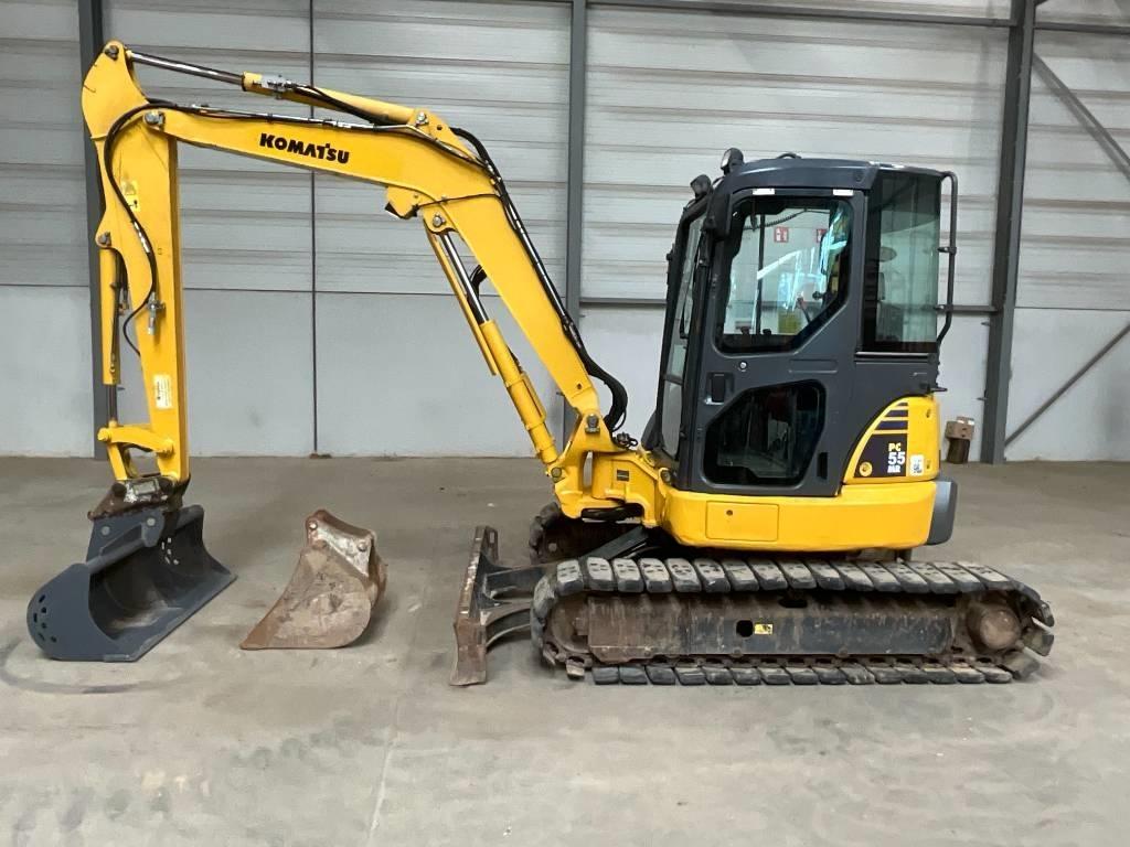 Komatsu PC 55 MR-3 Minigraafmachines < 7t