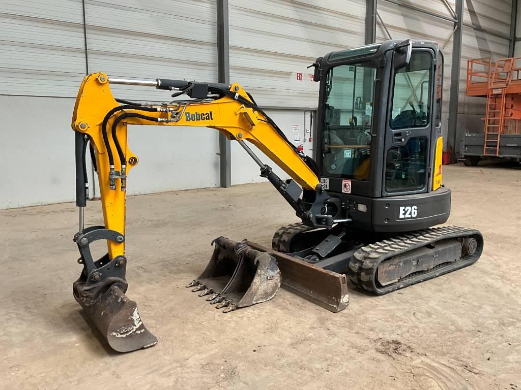Bobcat E 26 Minigraafmachines < 7t