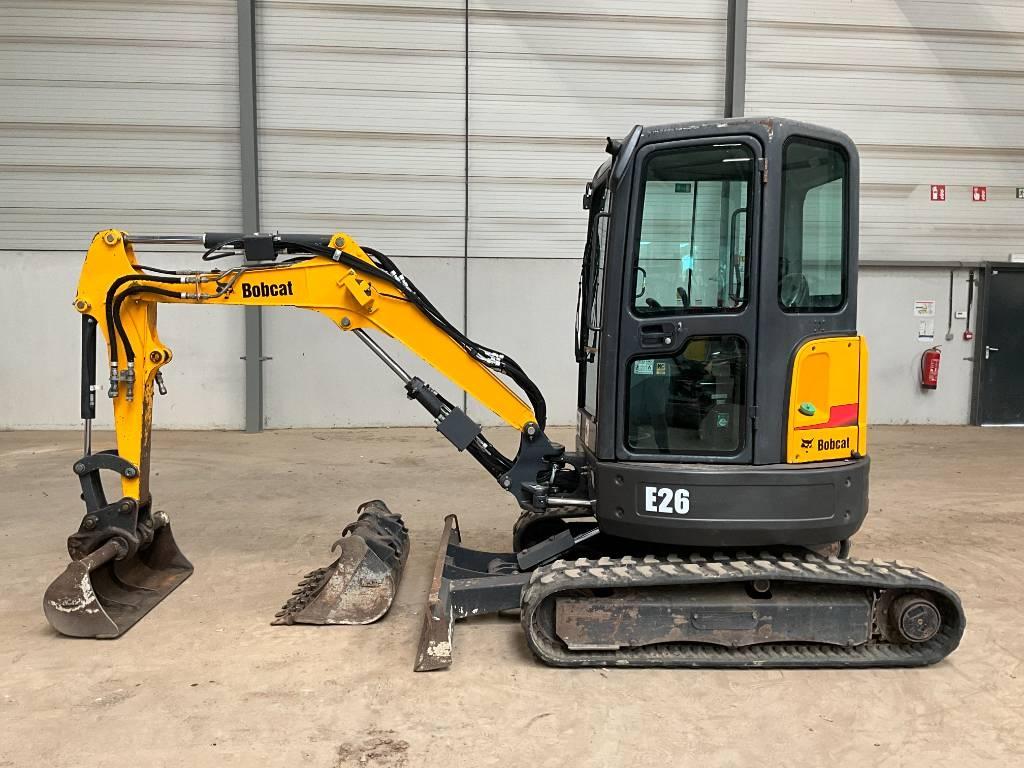 Bobcat E 26 Minigraafmachines < 7t
