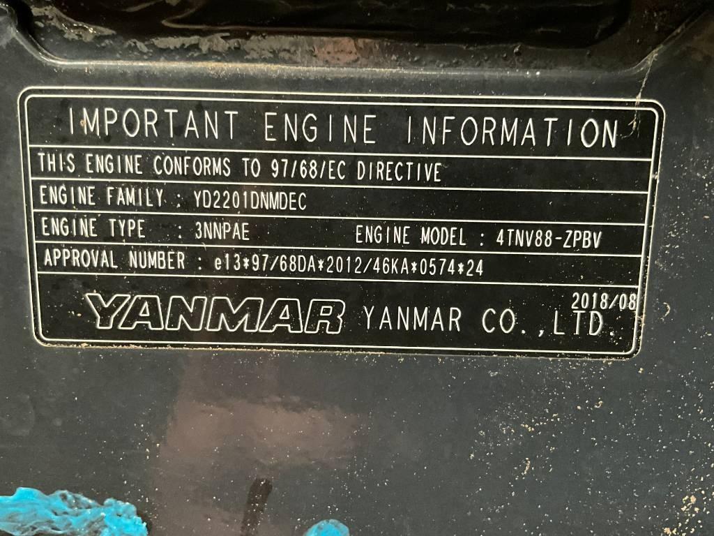 Yanmar Vio 50-6A Minigraafmachines < 7t