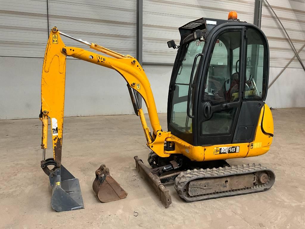 JCB 8018 Minigraafmachines < 7t