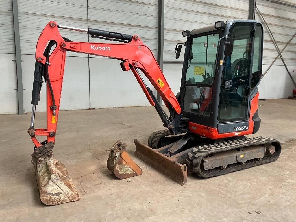 Kubota U 27-4 Minigraafmachines < 7t
