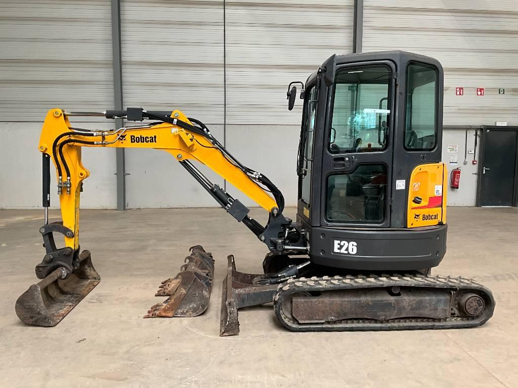 Bobcat E 26 Minigraafmachines < 7t