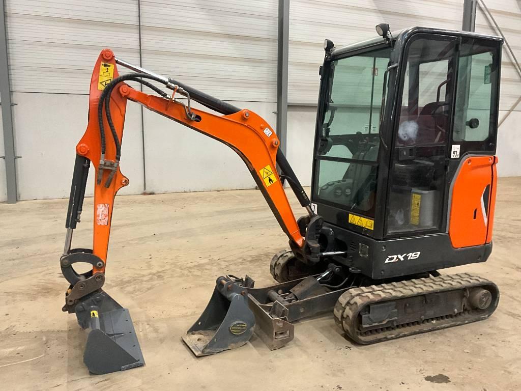 Doosan DX 19 Minigraafmachines < 7t