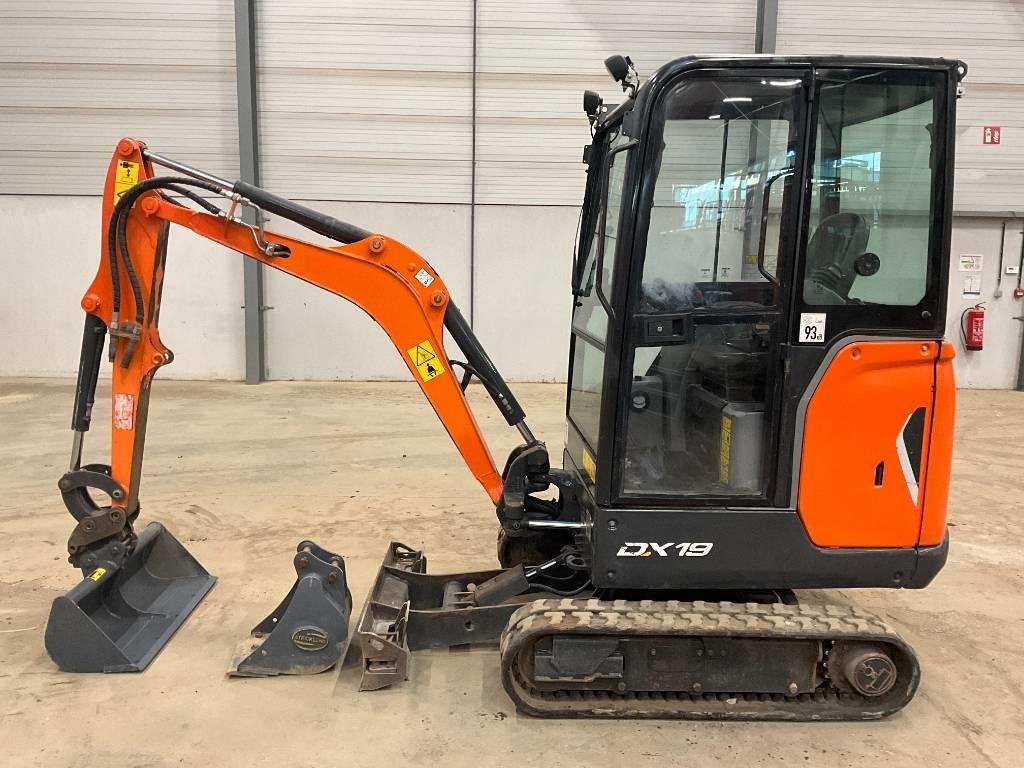 Doosan DX 19 Minigraafmachines < 7t