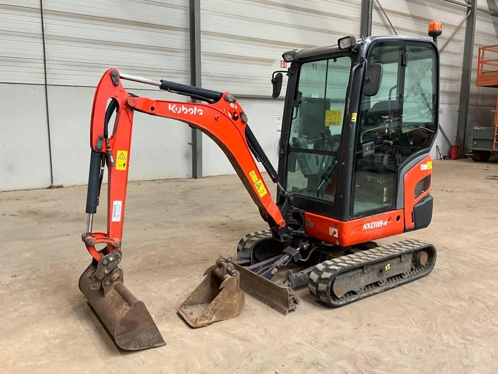 Kubota KX 018-4 Minigraafmachines < 7t