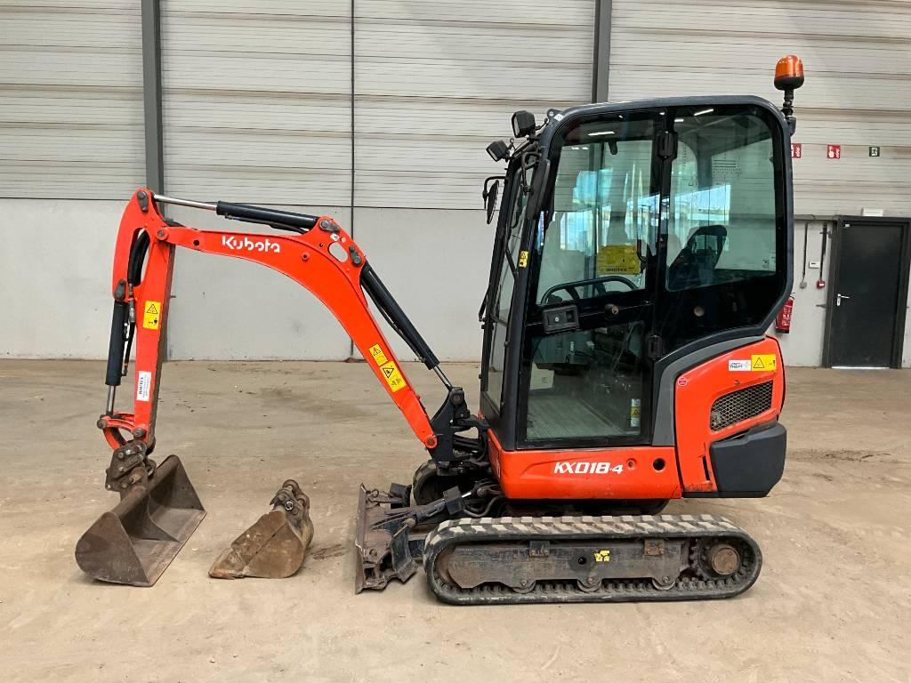 Kubota KX 018-4 Minigraafmachines < 7t