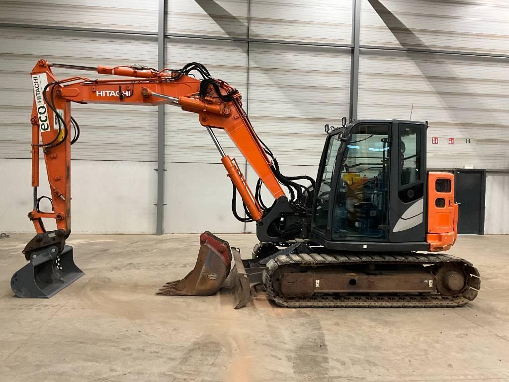 Hitachi ZX 85 US B-5A Midigraafmachines 7t - 12t