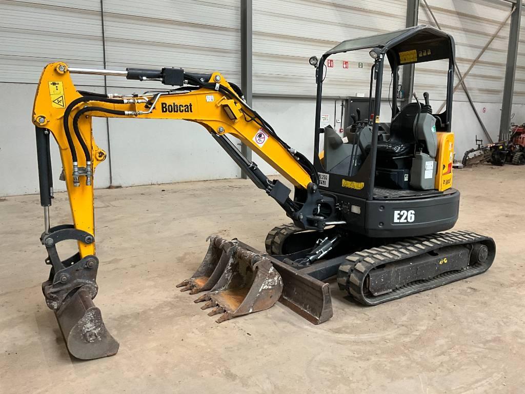 Bobcat E 26 Minigraafmachines < 7t