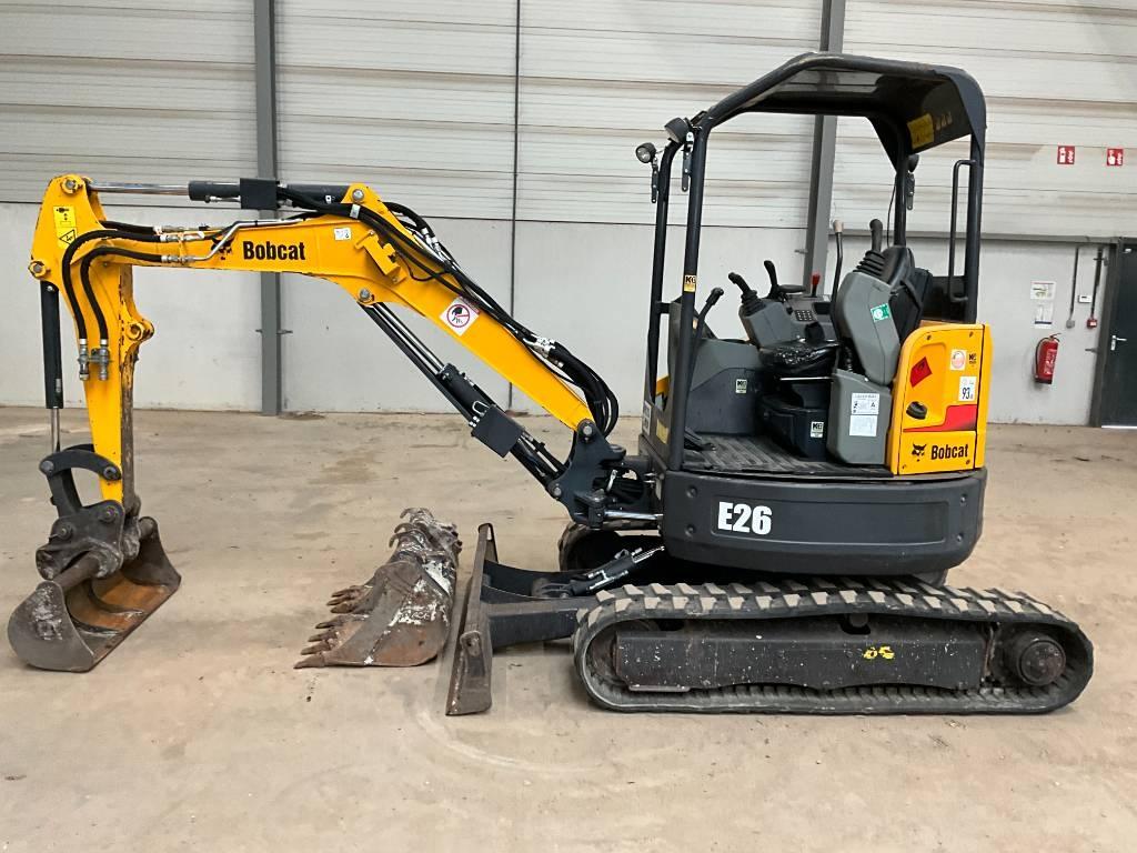 Bobcat E 26 Minigraafmachines < 7t