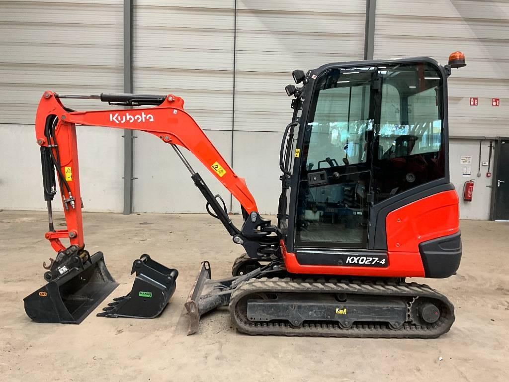 Kubota KX 027-4 Minigraafmachines < 7t