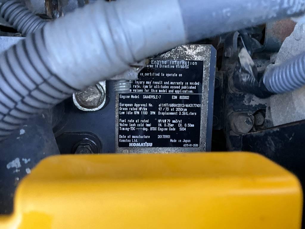 Komatsu PC 138 US-11 Rupsgraafmachines