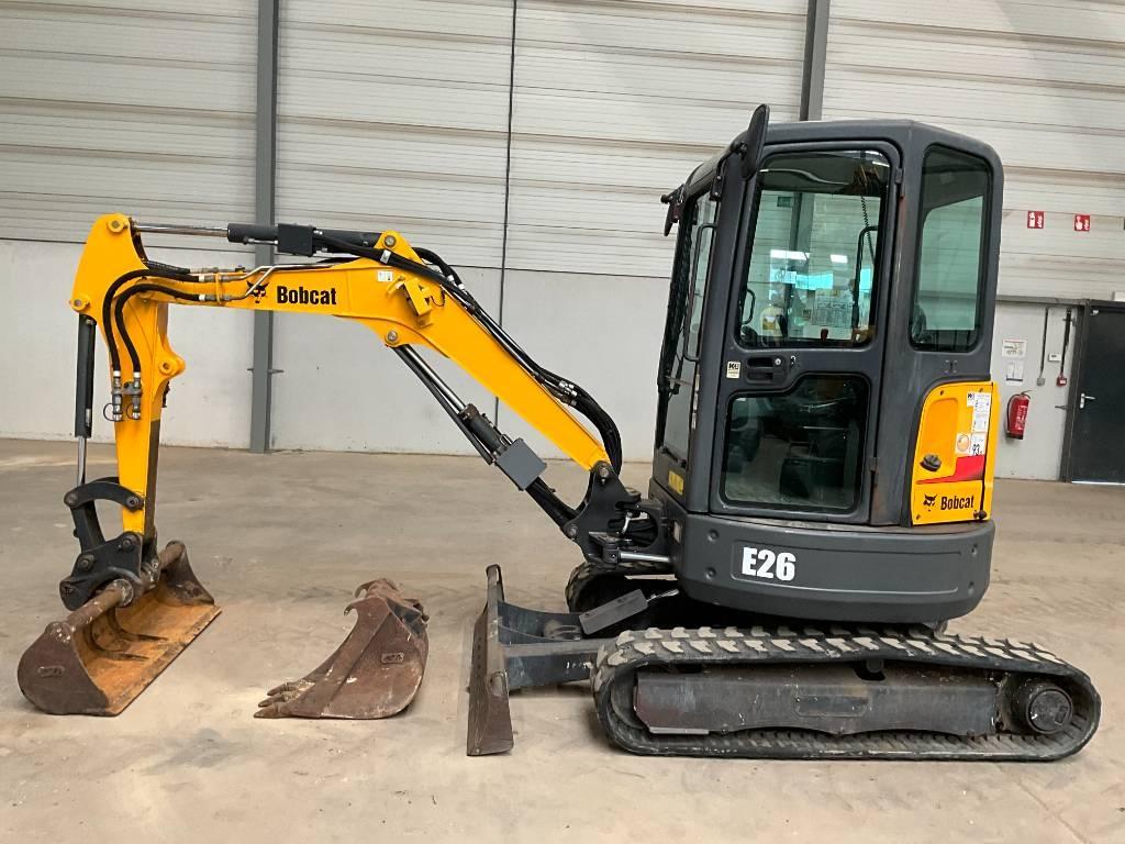 Bobcat E 26 Minigraafmachines < 7t