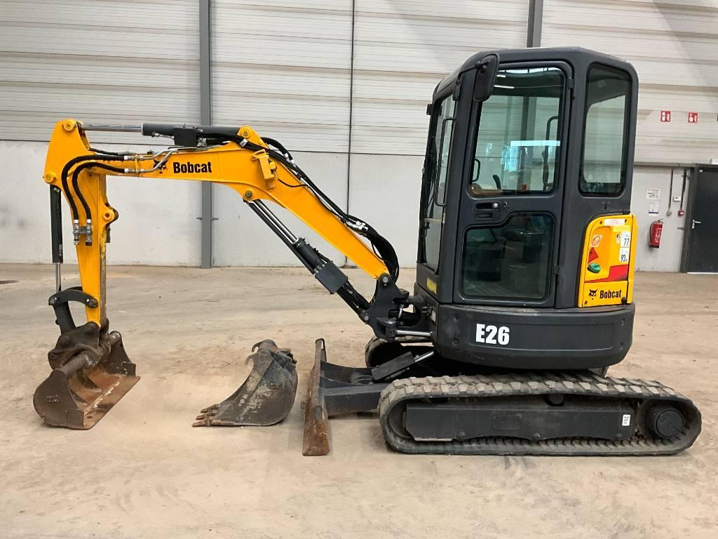Bobcat E 26 Minigraafmachines < 7t