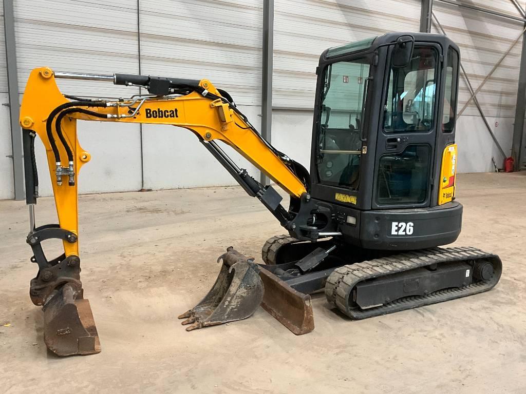 Bobcat E 26 Minigraafmachines < 7t