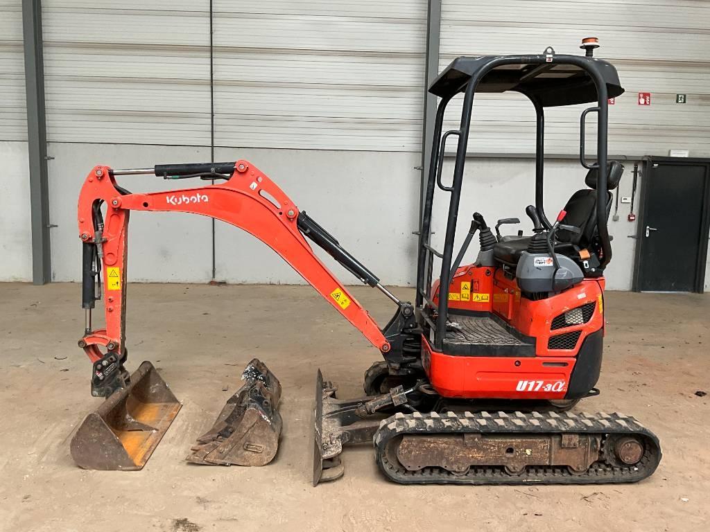 Kubota U 17-3 A Minigraafmachines < 7t