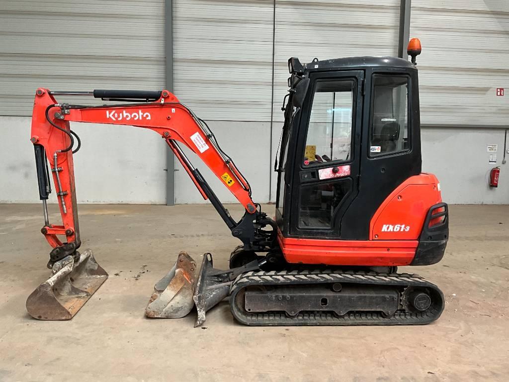 Kubota KX 61-3 Minigraafmachines < 7t