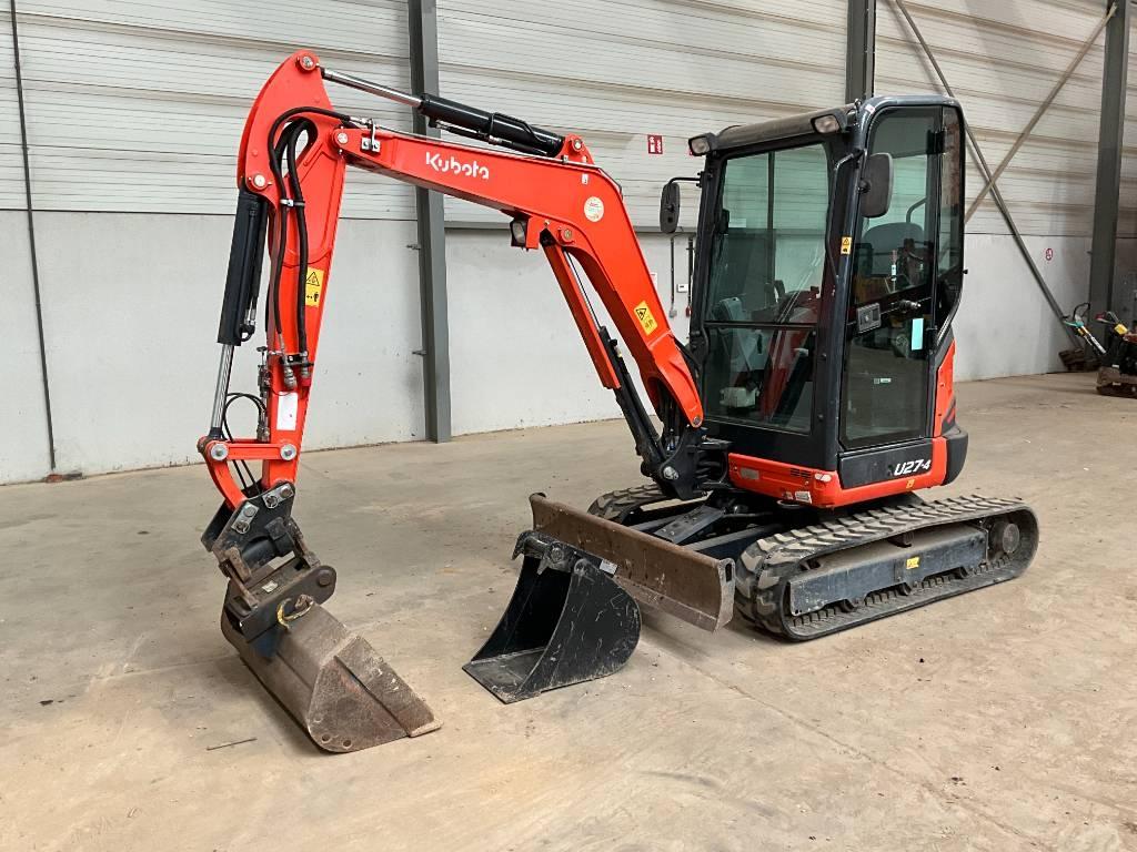 Kubota U 27-4 HI powertilt Minigraafmachines < 7t