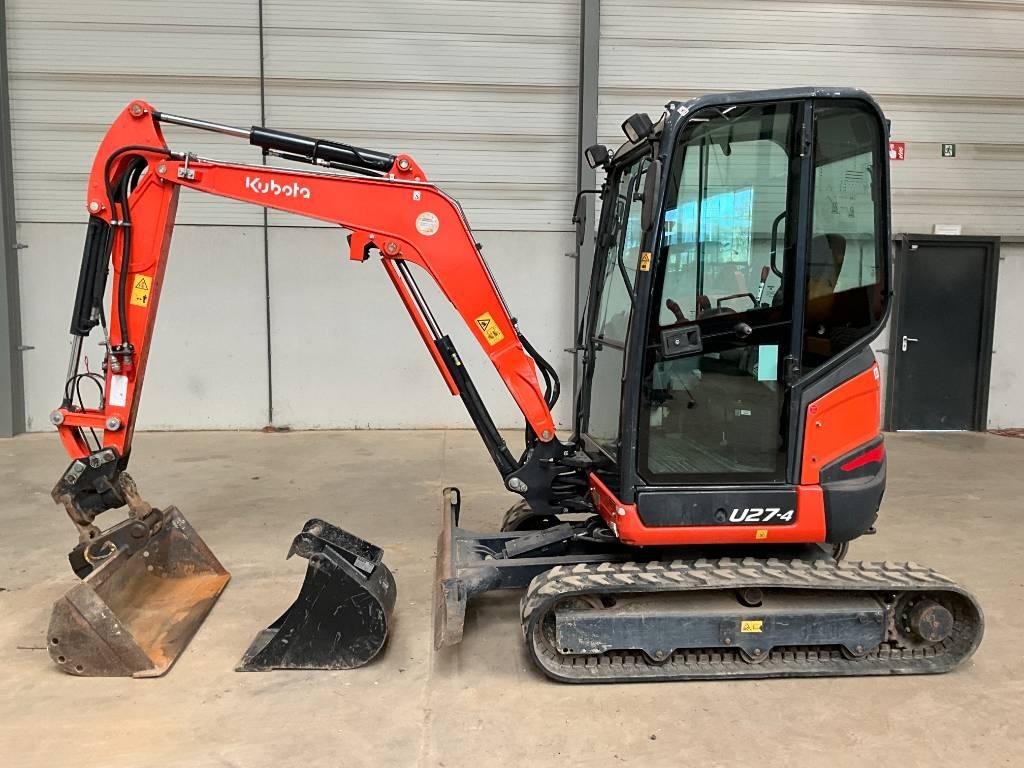 Kubota U 27-4 HI powertilt Minigraafmachines < 7t