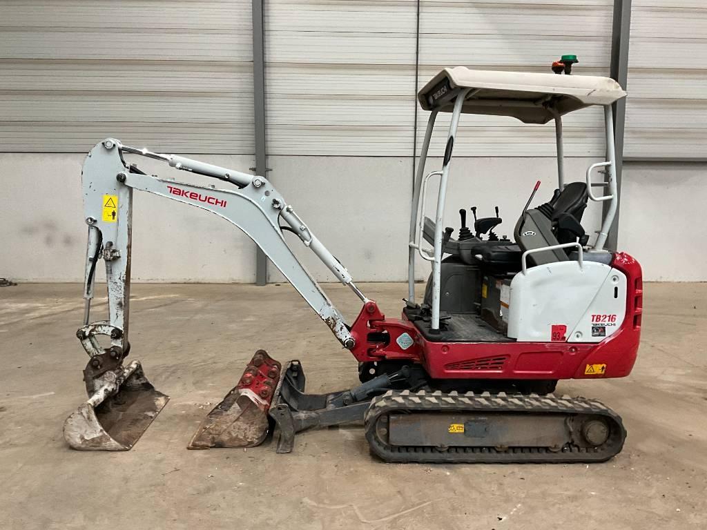 Takeuchi TB 216 Minigraafmachines < 7t