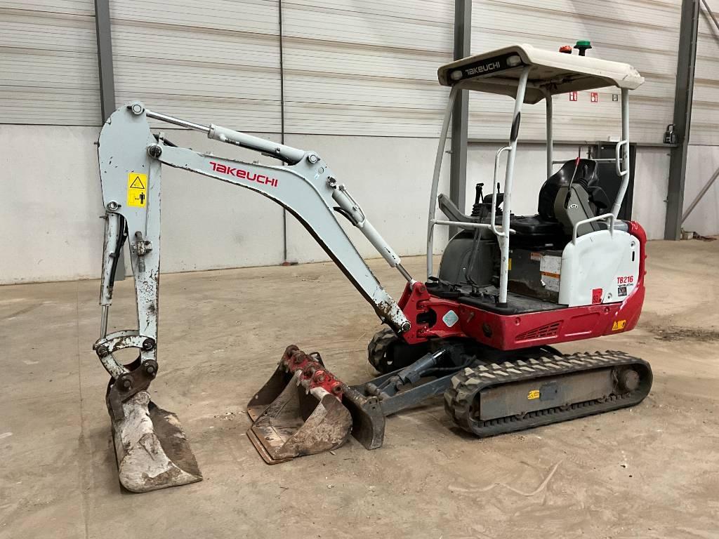 Takeuchi TB 216 Minigraafmachines < 7t
