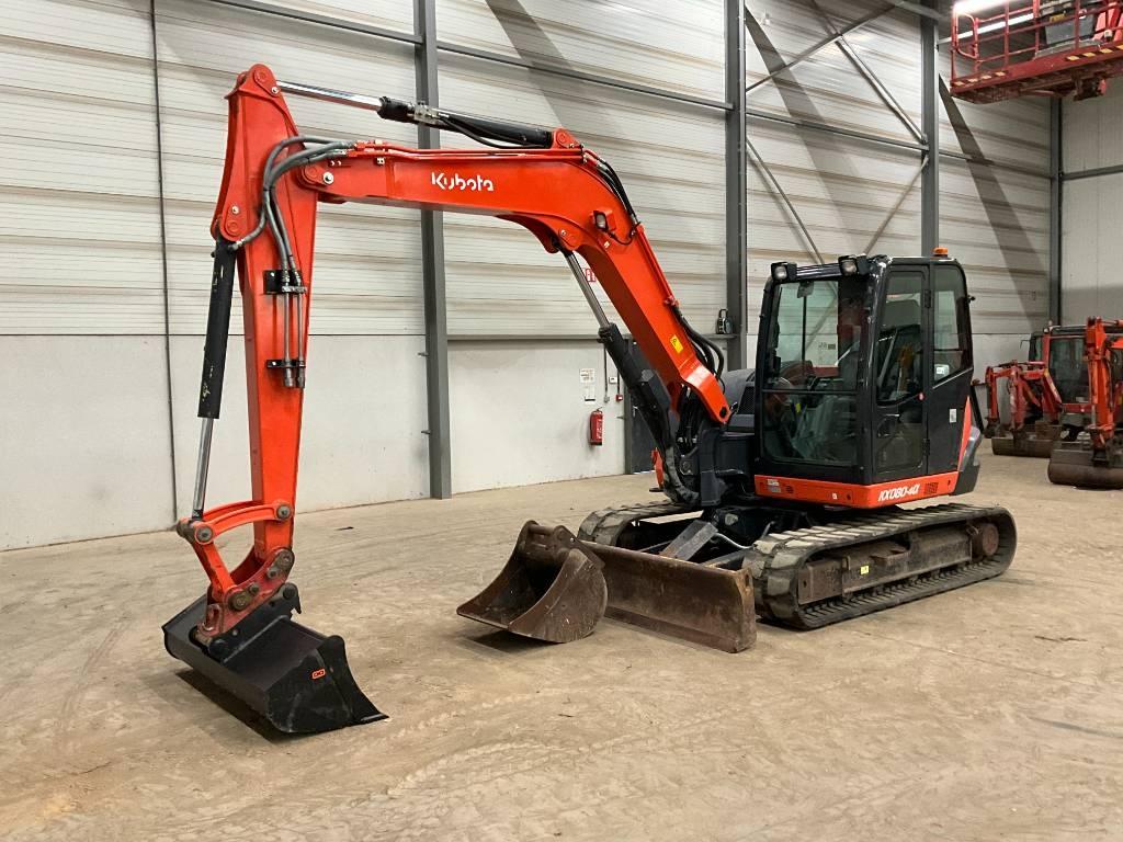 Kubota KX 080-4 A Midigraafmachines 7t - 12t